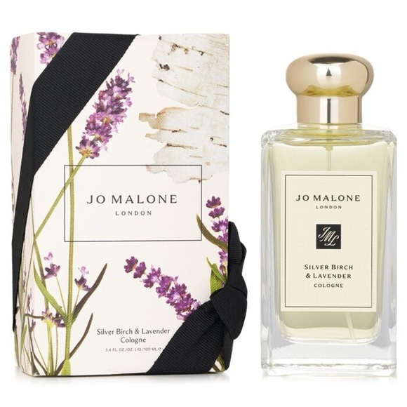 NWT Jo Malone Silver Birch And Lavender 0.3 Oz Mini Deluxe Travel Size Fragrance - Picture 4 of 7